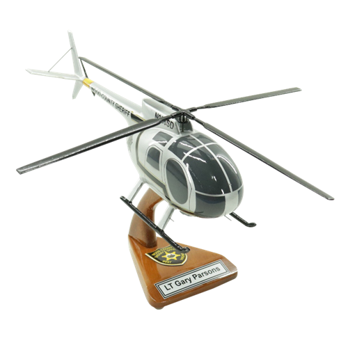 Hughes OH-6 Cayuse Helicopter Model  - View 5