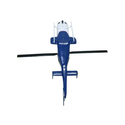 Bell 222 Helicopter Model - View 7