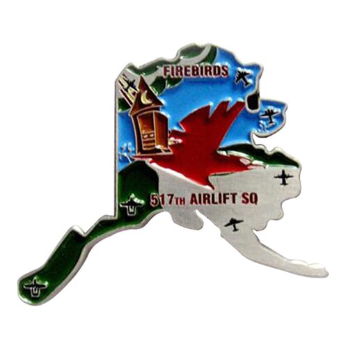 517 AS 80 Anniversary Challenge Coin - View 2