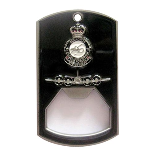 RAAF 10 SQN Out of Shadows Bottle Opener Challenge Coin - View 2