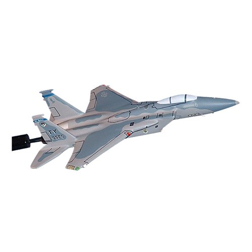95 FS F-15C Eagle Custom Airplane Model Briefing Sticks - View 2