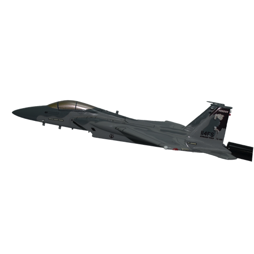 114 FS F-15C Eagle Custom Airplane Model Briefing Sticks - View 2