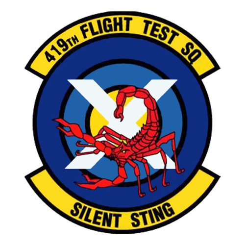 419 FLTS F-15C Custom Airplane Model Briefing Sticks