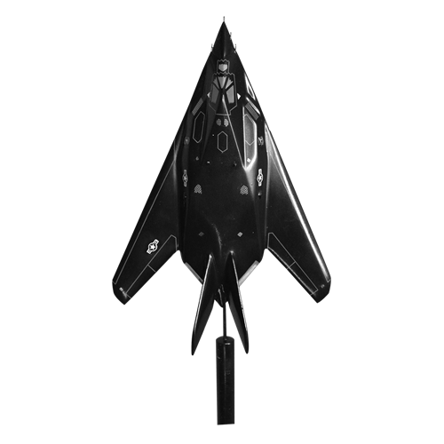 9 FS F-117 Nighthawk Custom Airplane Model Briefing Sticks - View 5