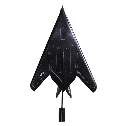 9 FS F-117 Nighthawk Custom Airplane Model Briefing Sticks - View 6