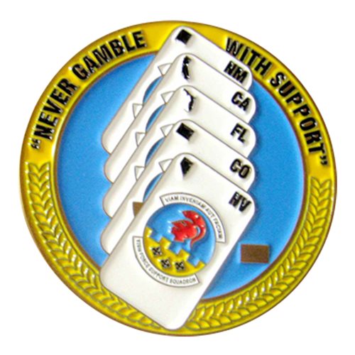 926 FSS Commander Commander Challenge Coin - View 2