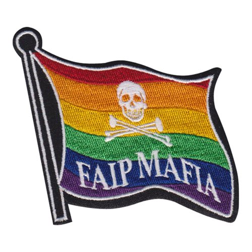 FAIP Mafia Rainbow Patch | First Assignment Instructor Pilot Mafia Patches