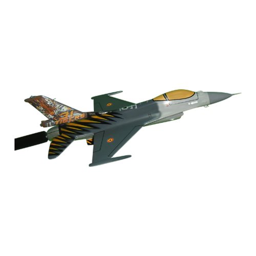 31 SQN Belgium Air Force F-16AM/BM Custom Airplane Model Briefing Sticks - View 3
