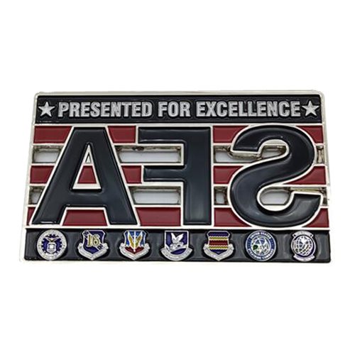 55 SFS Commander Challenge Coin - View 2