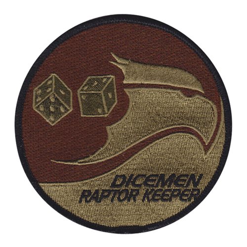 90 FS Dicemen Raptor Keeper OCP Patch