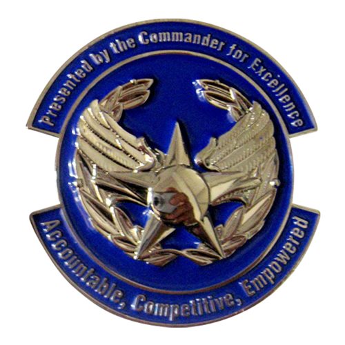 161 LRS Commander Challenge Coin - View 2