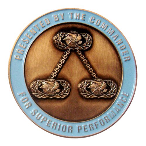 439 SCOS Commander Challenge Coin - View 2