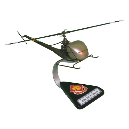 Hiller OH-23 Raven Helicopter Model  - View 5