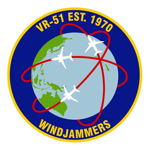 VR-51 WINDJAMMERS Retro Patch