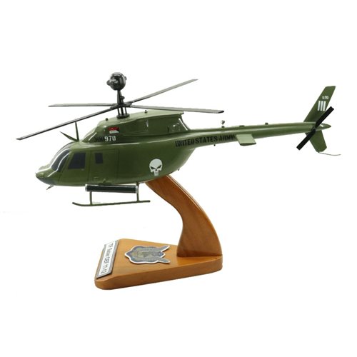 Bell OH-58 Kiowa Helicopter Model - View 2