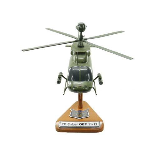 Bell OH-58 Kiowa Helicopter Model - View 3