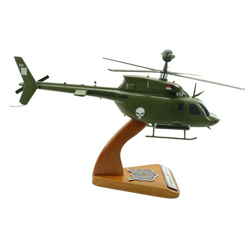 Bell OH-58 Kiowa Helicopter Model - View 5