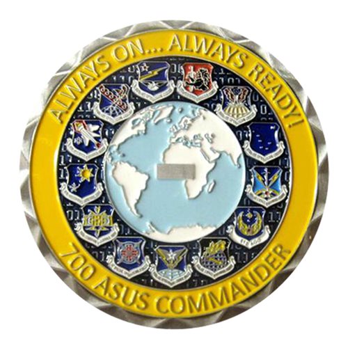 700 ASUS Commander Challenge Coin - View 2