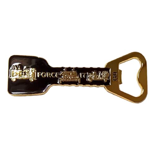 POL School House Force Course Bottle Opener Challenge Coin - View 2