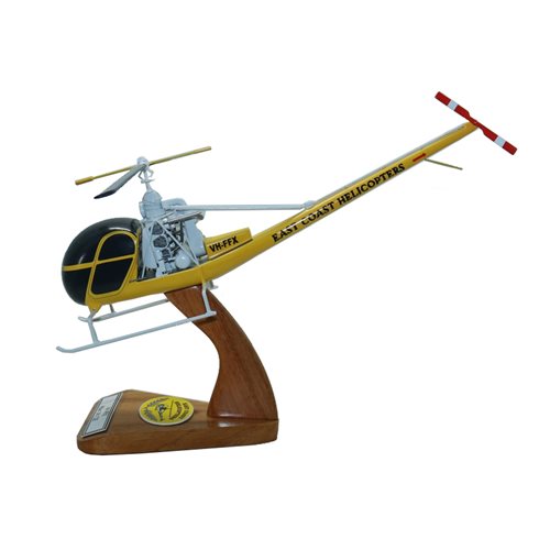 Hiller UH-12  Helicopter Model - View 2