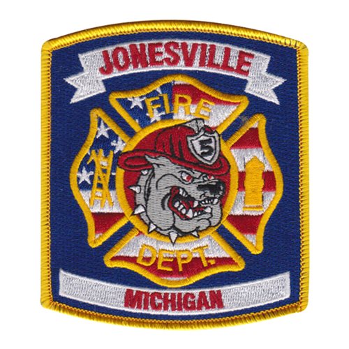 Jonesville City Fire Department Station 5 Patch 