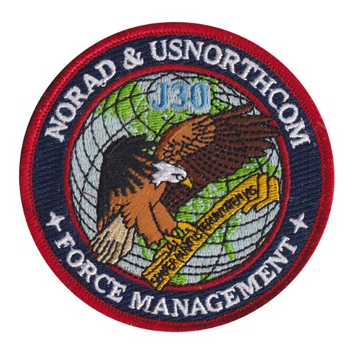 ORIGINAL USAF VEL PATCH NORTH AMERICAN AEROSPACE DEFENCE COMMAND NORAD 