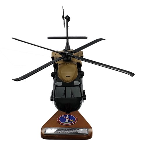 VH-60 Black Hawk Helicopter Model - View 4