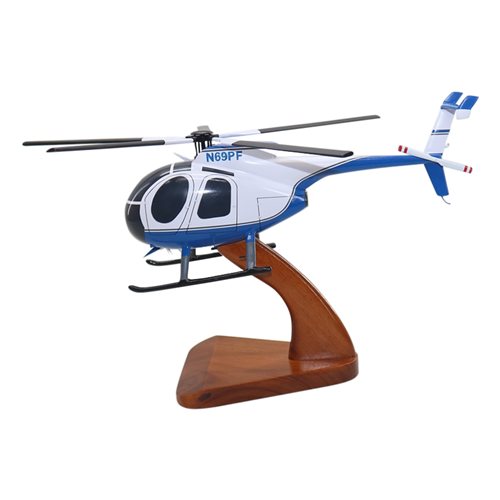 Hughes 500 Custom Helicopter Model - View 2