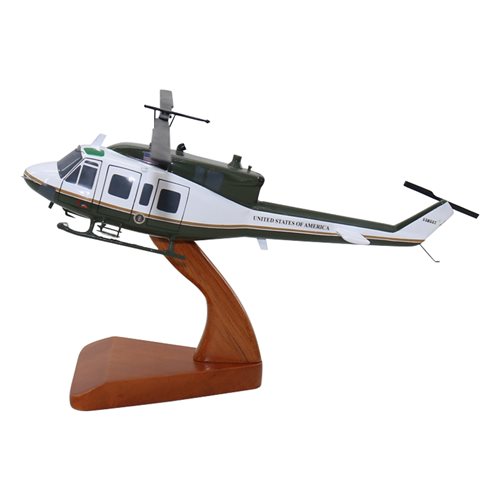 Bell VH-1N White Huey Custom Helicopter Model - View 2