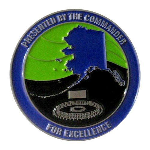 301 IS Commander Challenge Coin - View 2