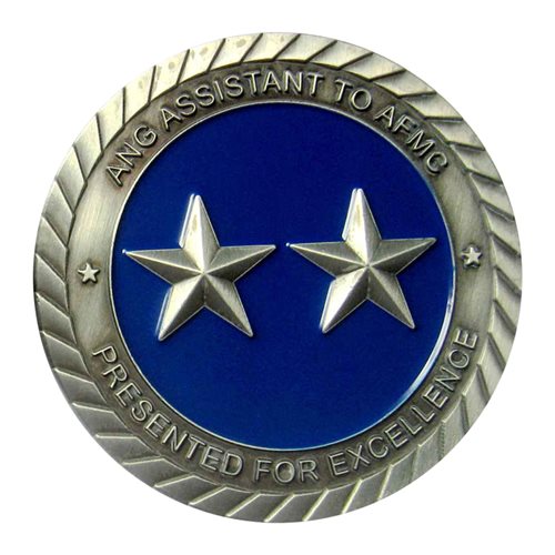 HQ AFMC ANG ASSISTANT TO AFMC Challenge Coin - View 2