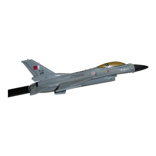 Royal Bahraini Air Force F-16C/D Custom Airplane Model Briefing Sticks - View 3