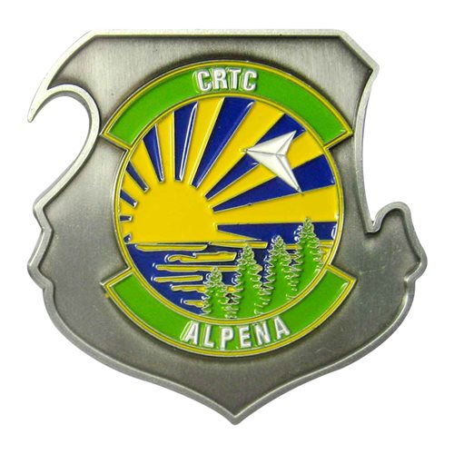 Alpena CRTC Pilots Are Pedestrians Bottle Opener Challenge Coin - View 2