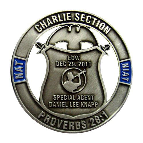 Federal Bureau Of Investigation Challenge Coin - View 2