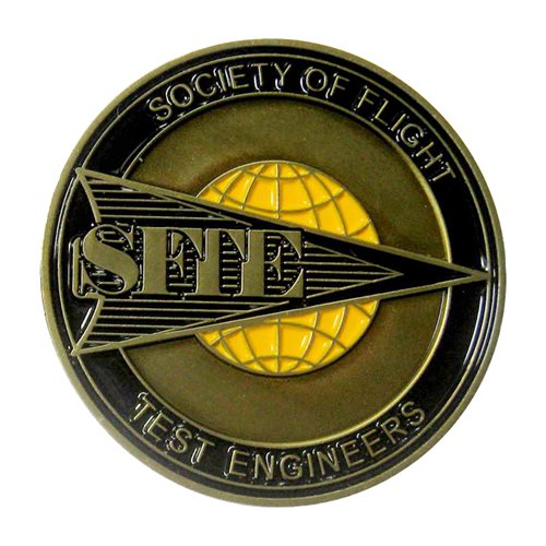 SFTE Wichita Chapter Challenge Coin  - View 2