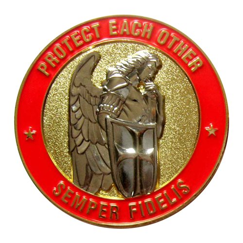 Zimmerman Protect Each Other Challenge Coin - View 2