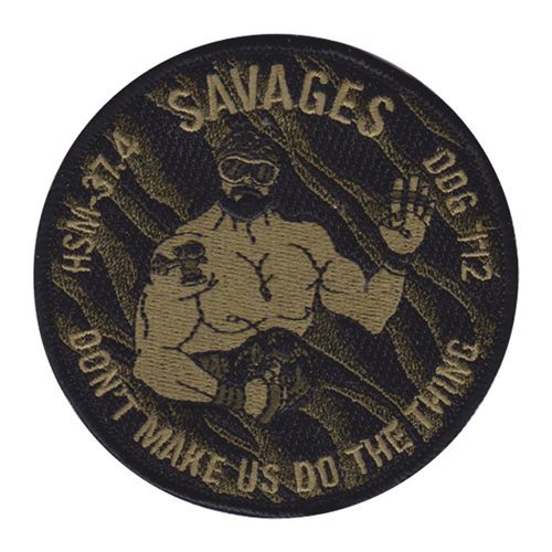 HSM-37 Det 4 Savages Subdued OCP Patch