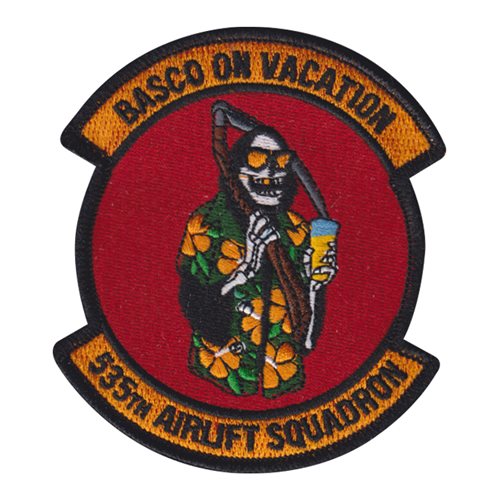 535 AS Basco on Vacation Patch