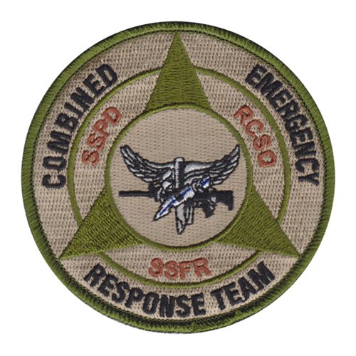 Steamboat Springs Police Department CERT Team Tan Patch