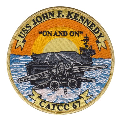 USS JOHN F KENNEDY CATCC 67 Morale Patch