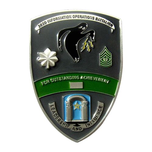 303 IOB Command Challenge Coin - View 2