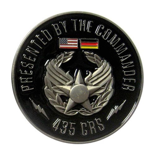 435 CRS Commander Challenge Coin