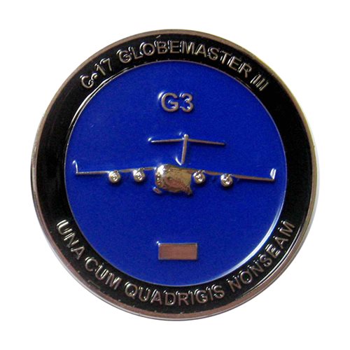 C-17 Globemaster III G3 Challenge Coin - View 2