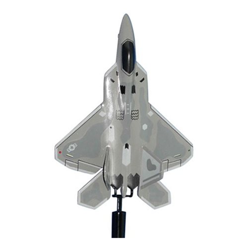 525 FS F-22A Raptor Custom Airplane Model Briefing Stick - View 3