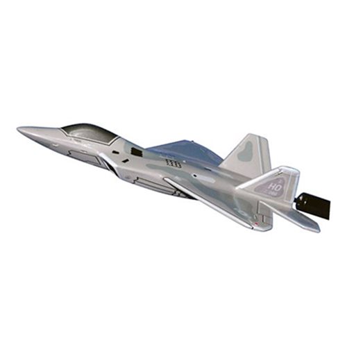 7 FS F-22A Raptor Custom Airplane Model Briefing Stick