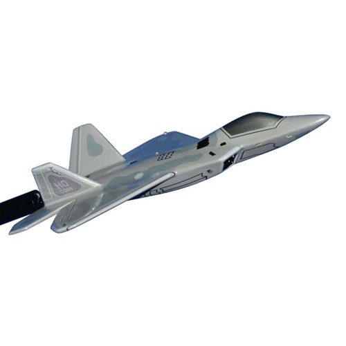 7 FS F-22A Raptor Custom Airplane Model Briefing Stick - View 2