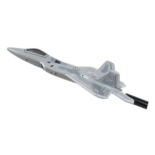7 FS F-22A Raptor Custom Airplane Model Briefing Stick - View 2