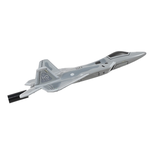 7 FS F-22A Raptor Custom Airplane Model Briefing Stick - View 3