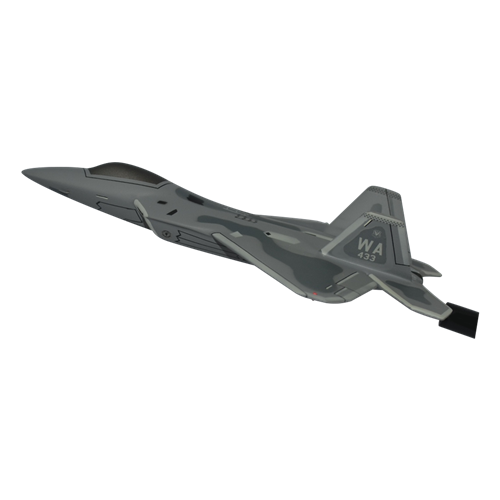 433 WPS F-22A Raptor Custom Airplane Model Briefing Stick - View 2