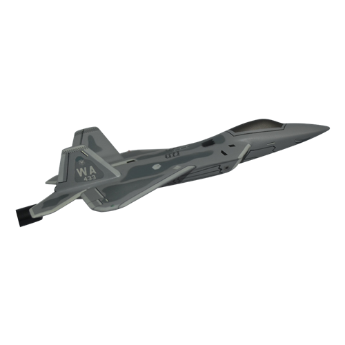 433 WPS F-22A Raptor Custom Airplane Model Briefing Stick - View 3